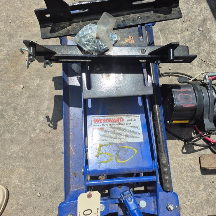 #50 • Westward heavy duty transmission jack