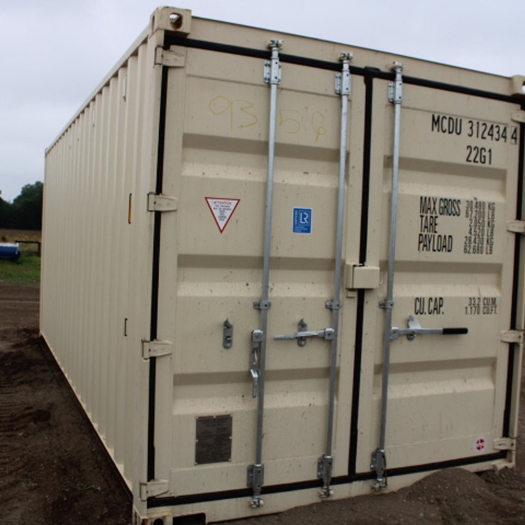 #9356 • 20 ft container