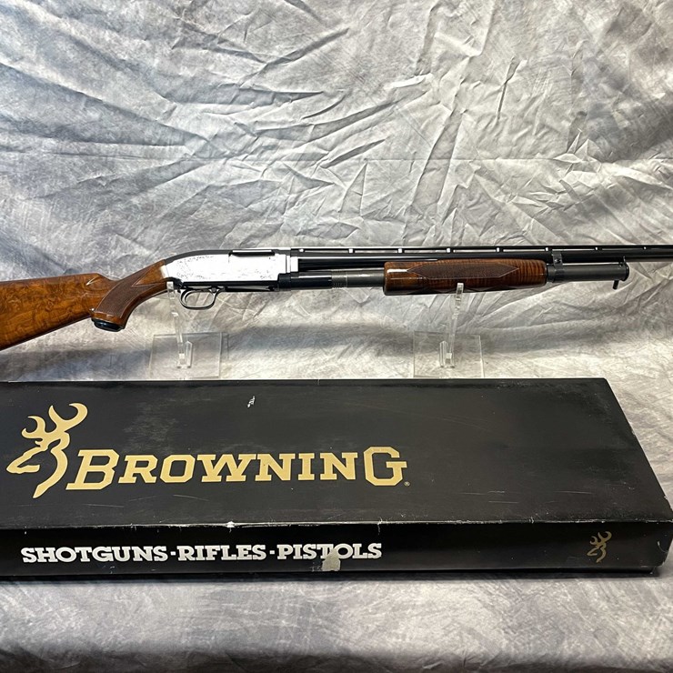 #10649 • Browning M-12 Grade 5 , 20 Ga. Pump Action Shotgun, SN: 03437PN932