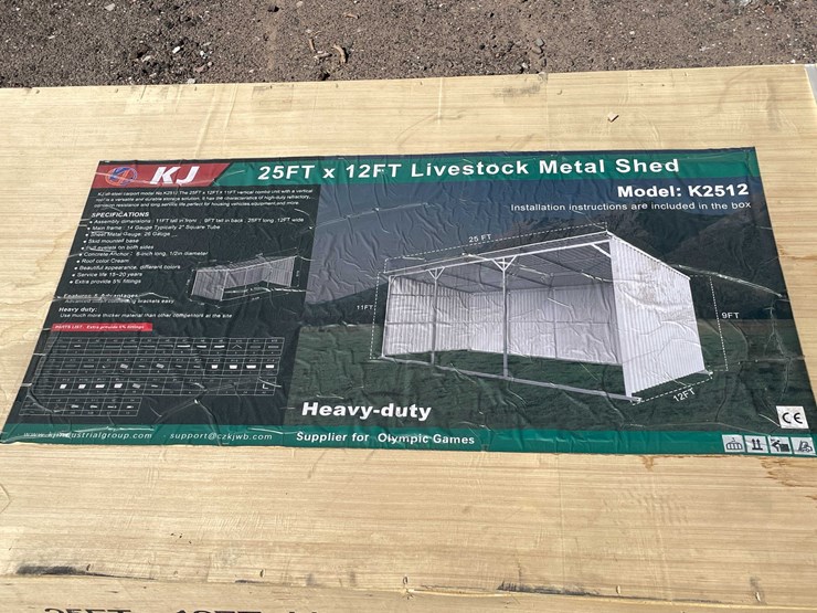 #2893-•-2026-unused-25'-x-12'-livestock-metal-shed-image-2