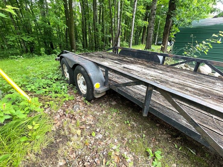 #6102-•-flatbed-trailer-(no-title)(sells-bill-of-sale)-image-3