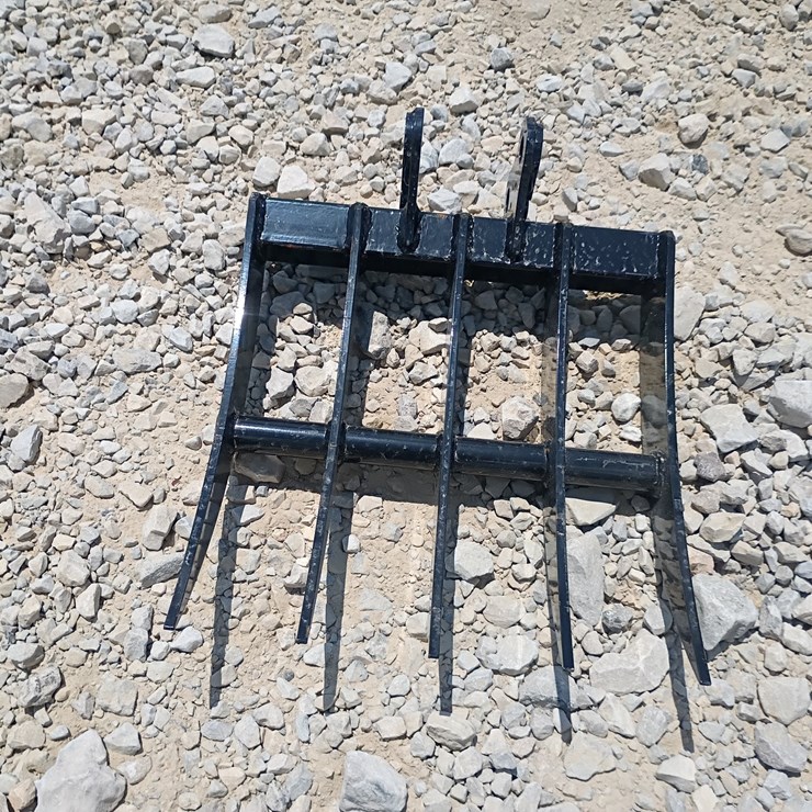 #L63-029 • Rake Mini Excavator Attachment