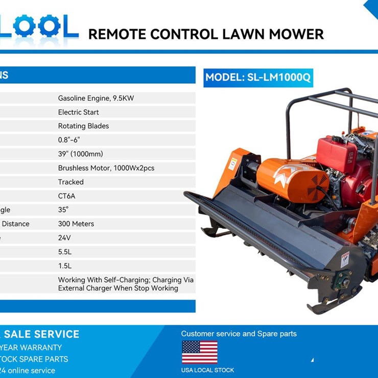 2026 SDLOOL SL-LM1000Q Lawn Mower (Unused)