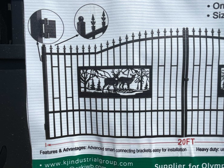 #2881-•-2026-unused-metal-farm-driveway-gate-image-6