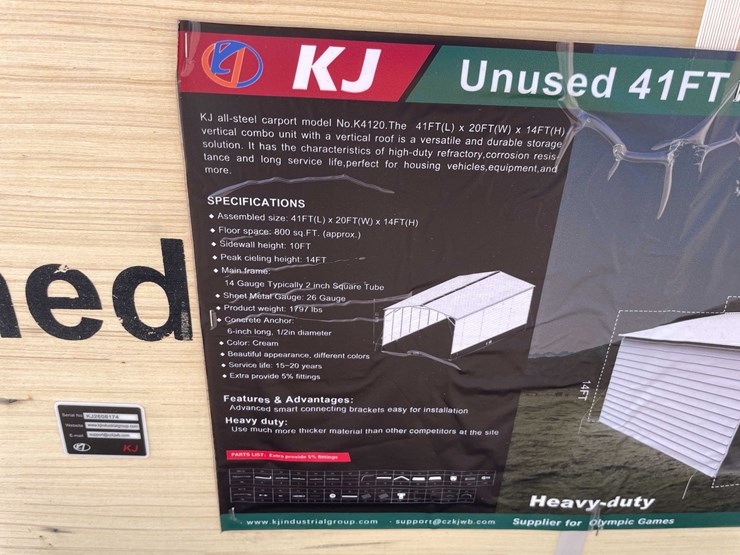 #2895-•-2026-unused-41'-x-20'-steel-carport-shed-image-6