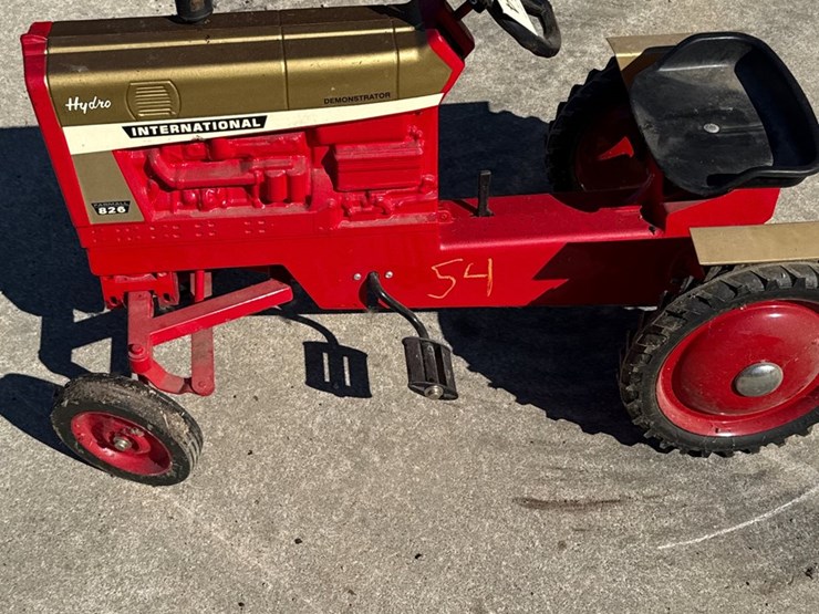 #54-•-international-farmall-826-demonstrator-pedal-tractor-image-1