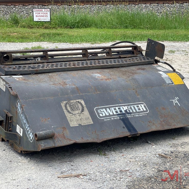 SWEEPSTER74" SKID STEER ATTACHMENT