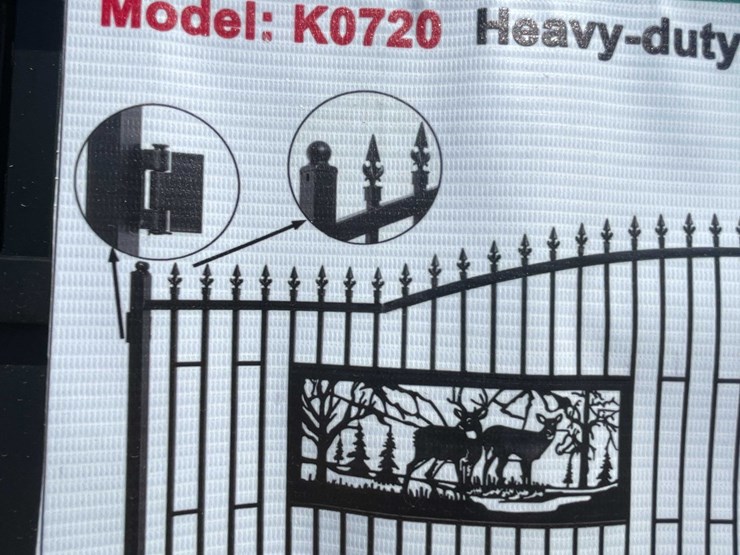 #2880-•-2026-unused-metal-farm-driveway-gate-image-7