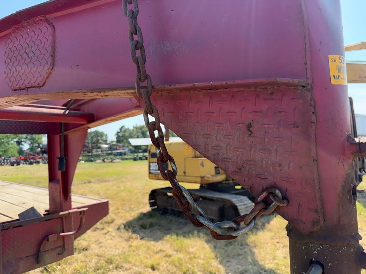 #52617-•-t/a-8'-24'-gooseneck-flatbed-trailer-inv#52617-image-52