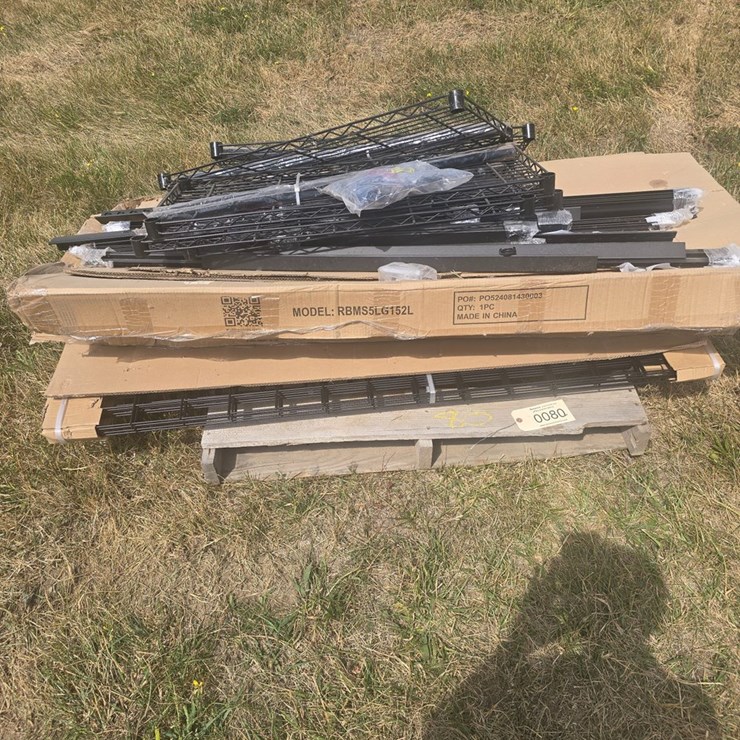 #80 • Pallet of various shelving
