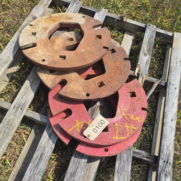 #100 • X4 farmall tractor weights