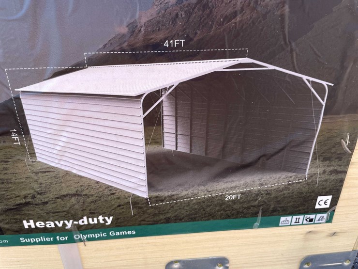 #2895-•-2026-unused-41'-x-20'-steel-carport-shed-image-3