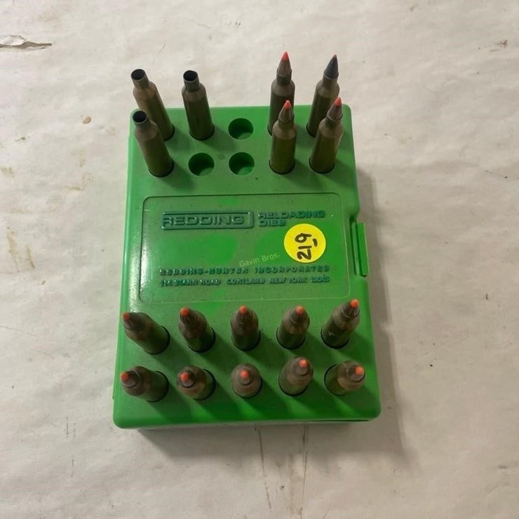 14 Rounds 22-250 Ammo & Redding Die
