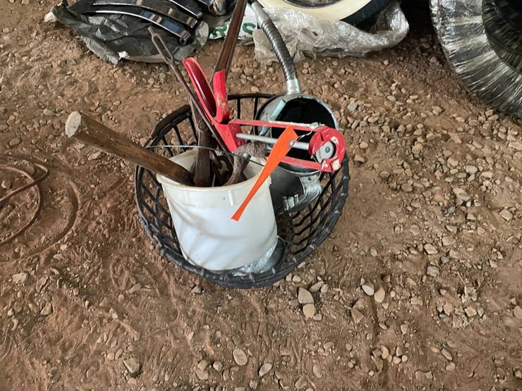 #1237-•-vintage-egg-bucket-with-various-tools-image-1