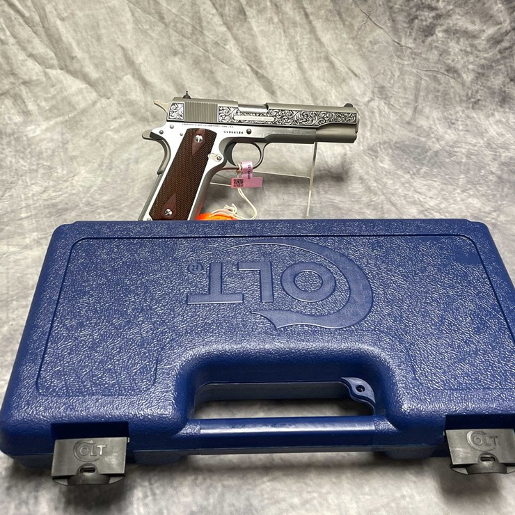 #10853 • Colt Model 70, 45 Auto Semi-Auto Pistol, SN: GV066584