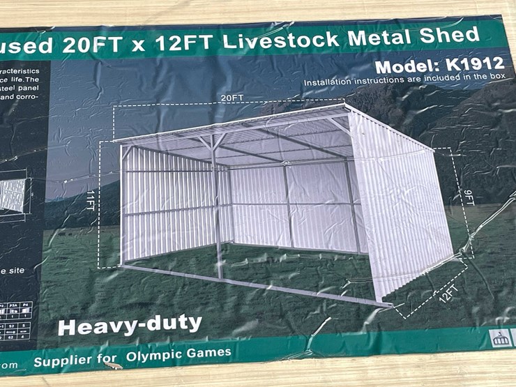 #2886-•-2026-unused-20'-x-12'-livestock-metal-shed-image-3