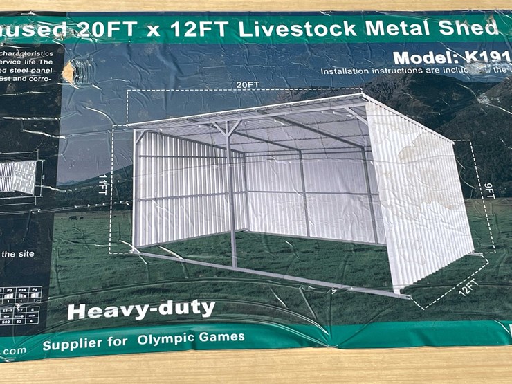#2889-•-2026-unused-20'-x-12'-livestock-metal-shed-image-3