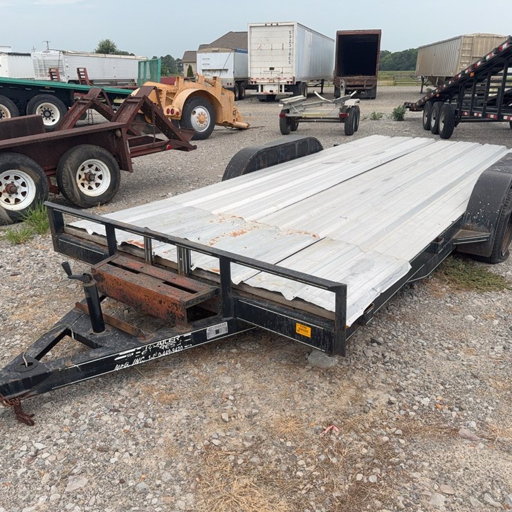#5390 • 2007 Trailer Express T/A 6'10" 16' Utility Trailer INV#5390