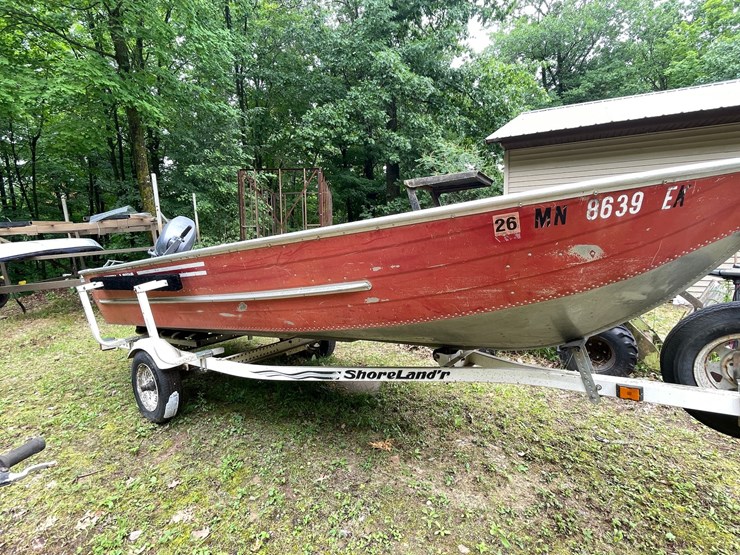 #6137-•-1981-lowe-line-boat-with-1999-shorelander-boat-trailer-(sells-bill-of-sale)-image-3