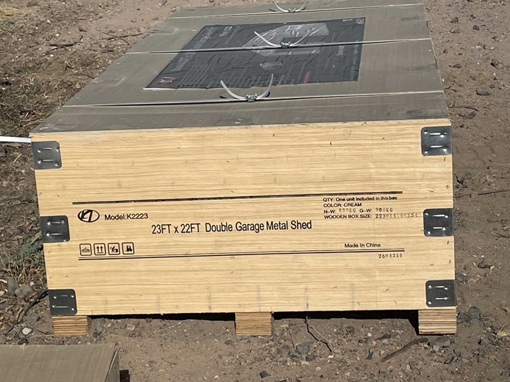 #2861-•-2026-unused-23'-x-22'-double-garage-metal-shed-image-6