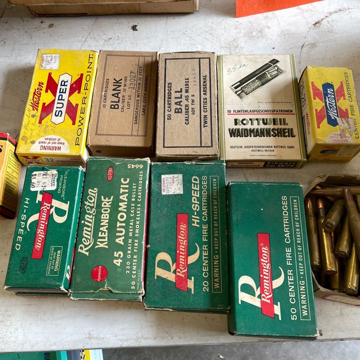 #6186 • Remington 221, Remington .45 Automatic, Remington 25-35 Win. & Remington .38 Special Ammunition