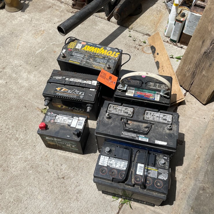 #6185 • Used Batteries