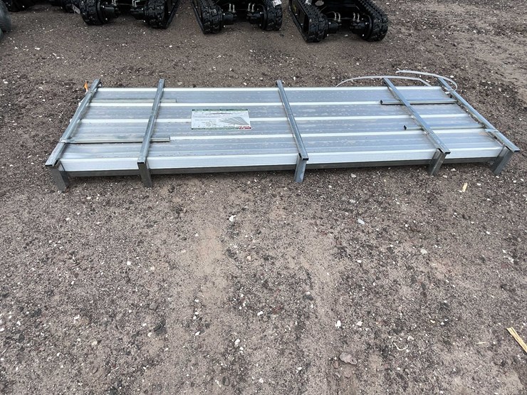#2883-•-2026-unused-10'-long-galvalume-corrugated-steel-panel-image-1