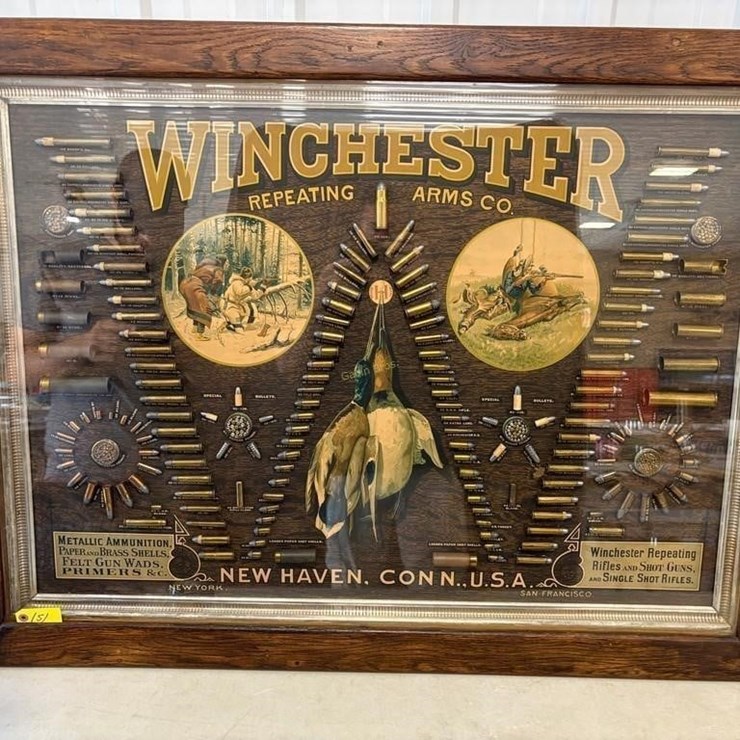 Winchester "Single W" Cartridge Board