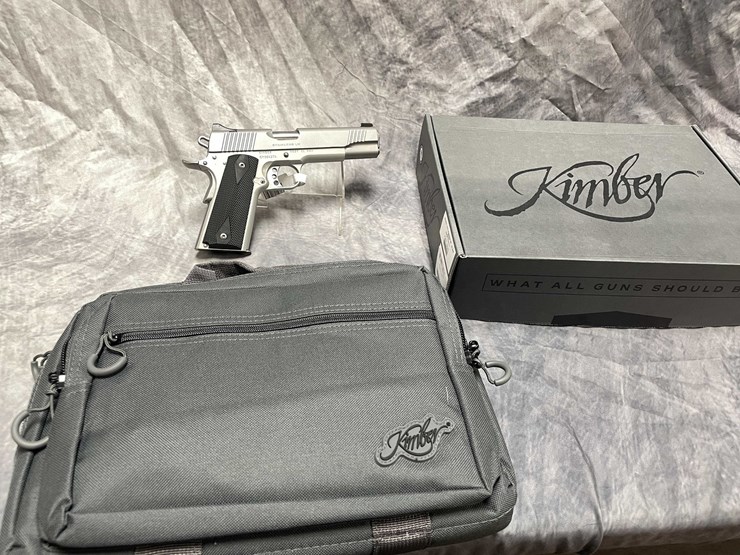 #10857-•-kimber-model-1911,-45-auto-semi-auto-pistol,-sn:-ky084374-image-1