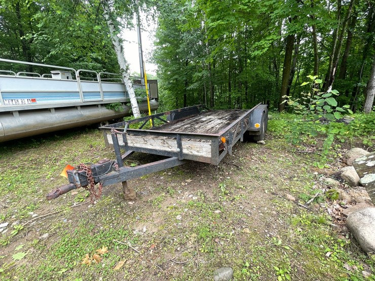 #6102-•-flatbed-trailer-(no-title)(sells-bill-of-sale)-image-1