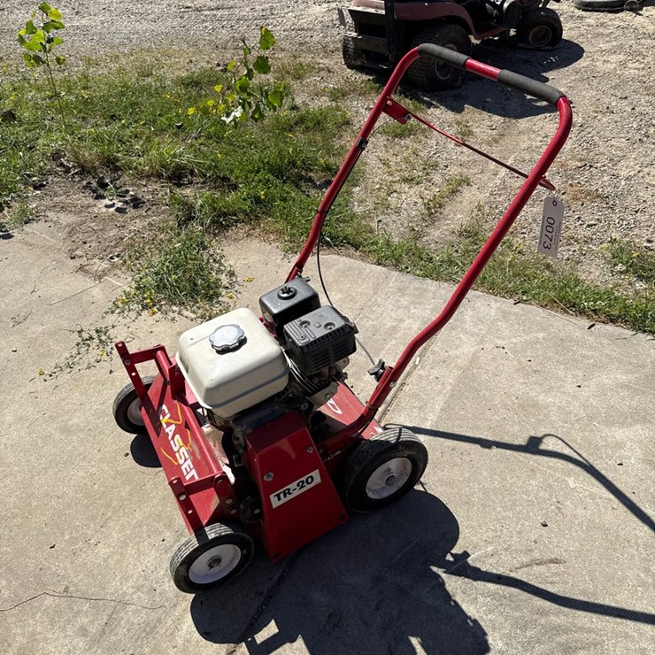 #73 • Classen TR 20 walk behind turf rake