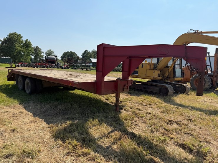 #52617-•-t/a-8'-24'-gooseneck-flatbed-trailer-inv#52617-image-2