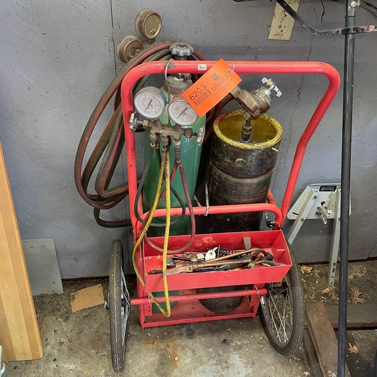 #6203 • Oxy-Acetylene Torch Setup