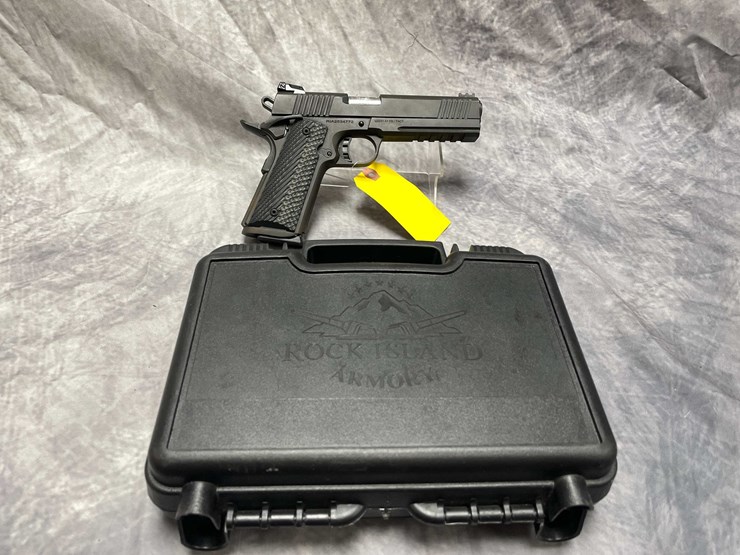 #10835-•-rock-island-1911-tac-ultra-,-45-auto-semi-auto-pistol,-sn:-ria2534772-image-1
