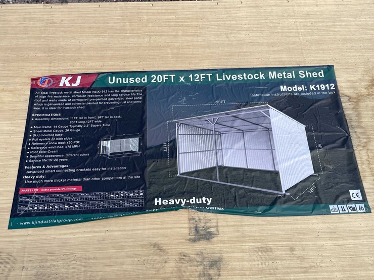 #2890-•-2026-unused-20'-x-12'-livestock-metal-shed-image-2