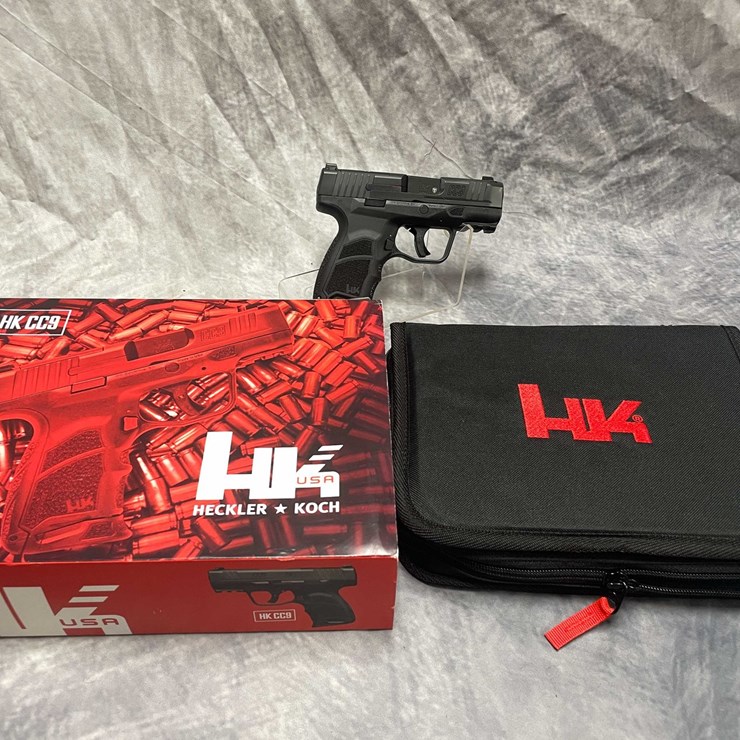 #10866 • HK CC9, 9mm Luger Semi-Auto Pistol, SN: B028342