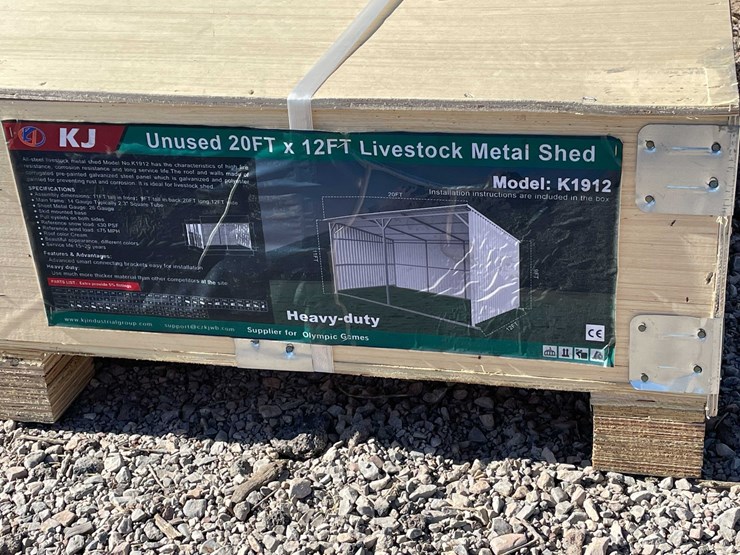 #2853-•-2026-unused-20'-x-12'-livestock-metal-shed-image-1