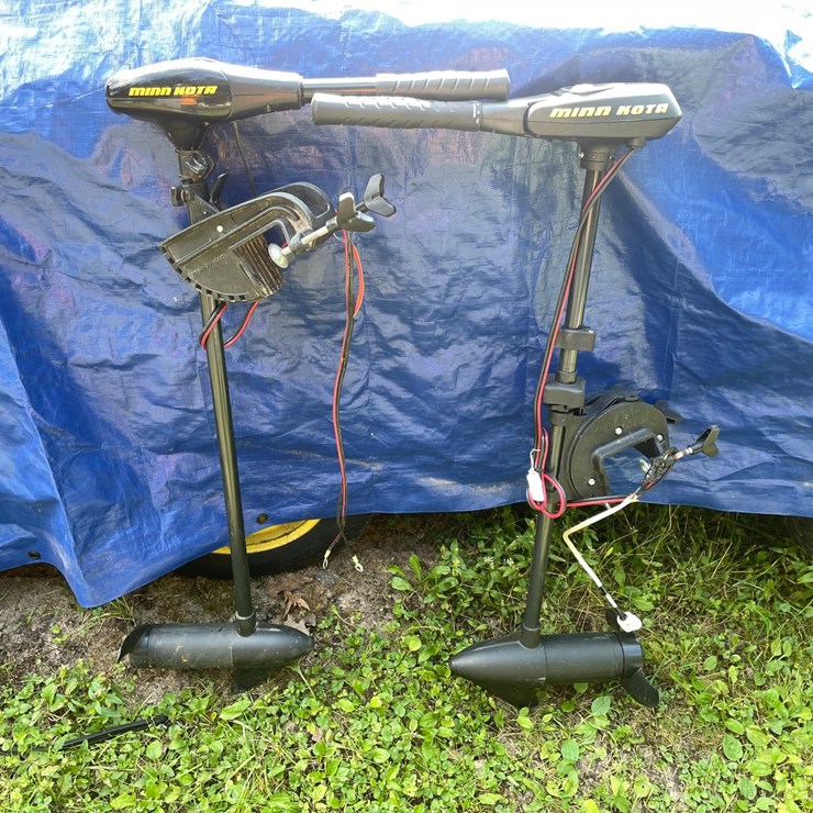 #6138 • (2) Minn Kota Trolling Motors