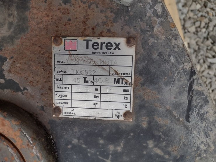 terex-qrj-450-hook-&-block-(qea-4732)-image-4