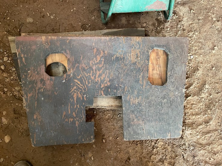 #1245-•-(5)-vintage-wooden-model-a-floor-parts-image-7