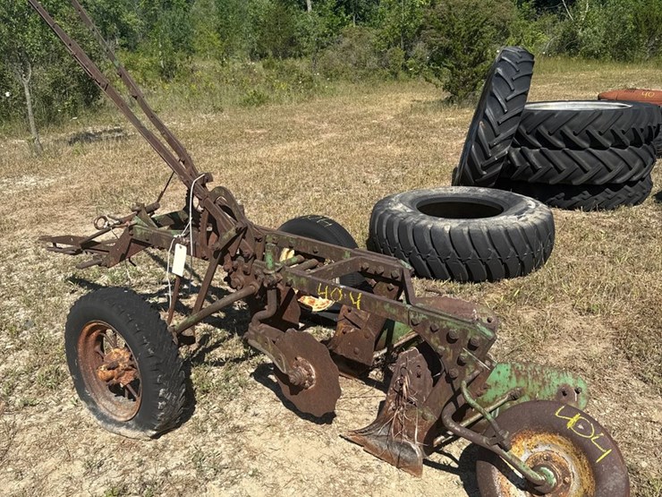 #404-•-antique-two-bottom-plow-image-1