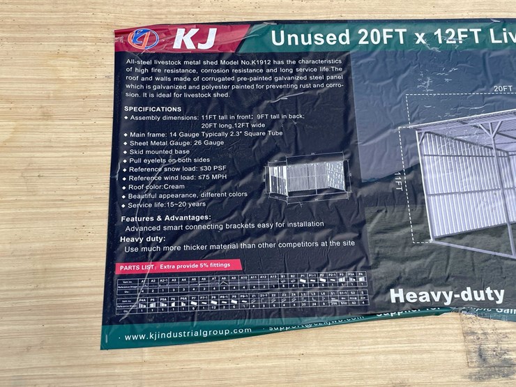 #2890-•-2026-unused-20'-x-12'-livestock-metal-shed-image-6