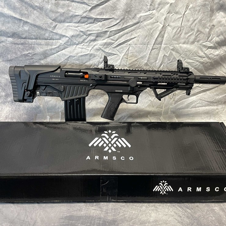#10656 • ArmsCo Bullie-12, 12 Ga. Semi-Auto Shotgun, SN: 12B21-0272