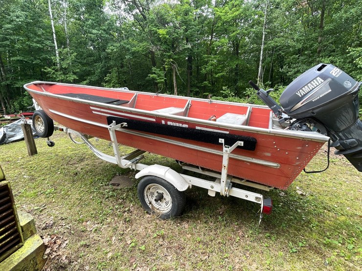 #6137-•-1981-lowe-line-boat-with-1999-shorelander-boat-trailer-(sells-bill-of-sale)-image-4