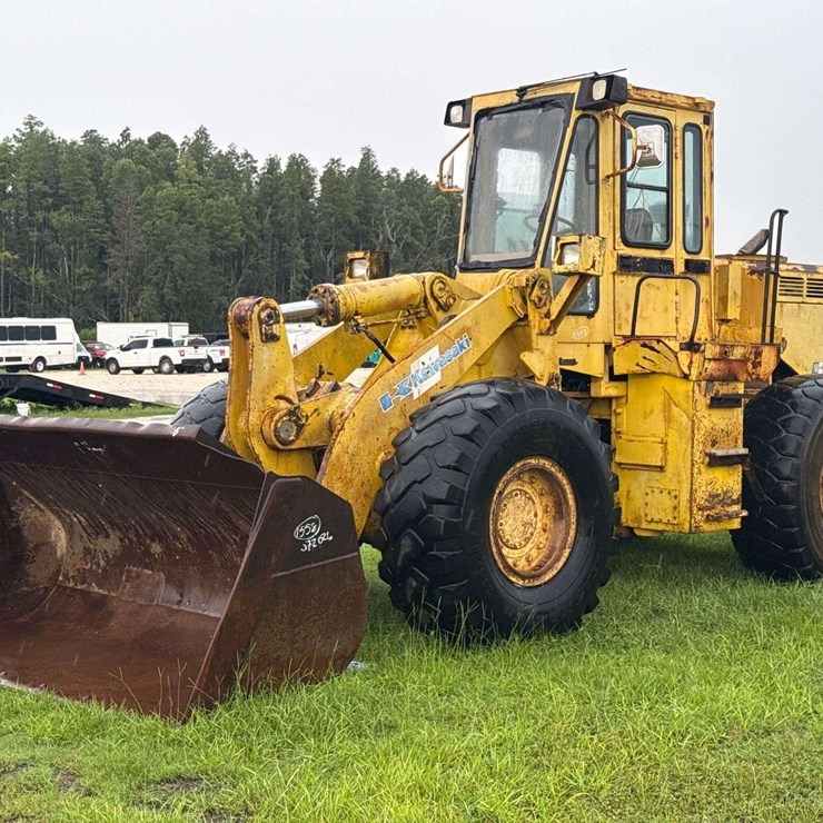 1993 Kawasaki 80ZIII Articulated Wheel Loader