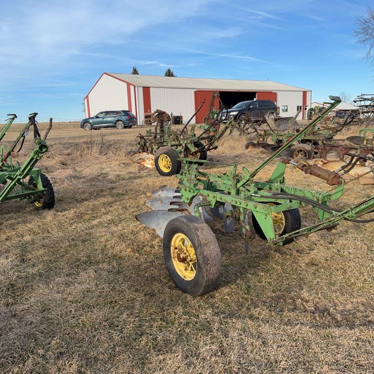 John Deere Pull Type Three Bottom Plow