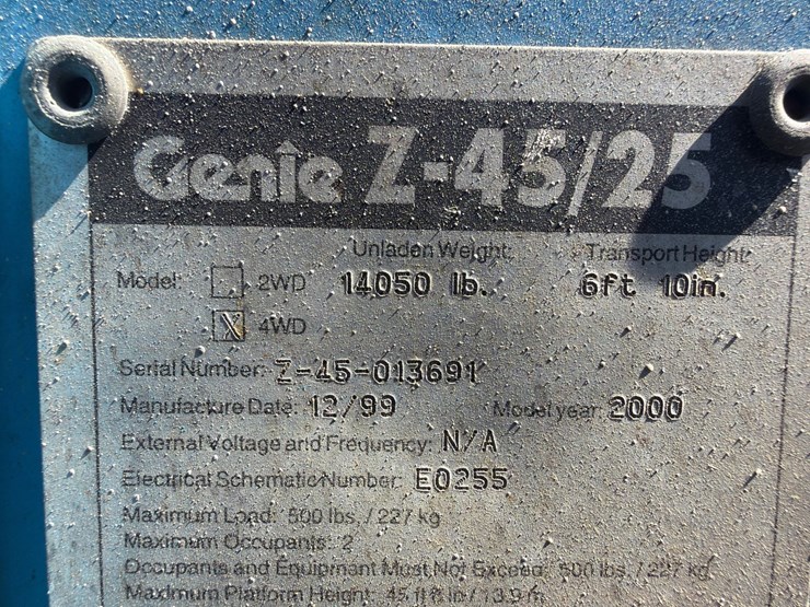 #201-•-2000-genie-z45/25-articulating-boom-lift-image-7