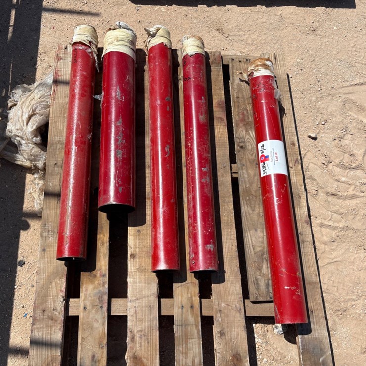 (5) assorted 3-5/8”OD to 4-7/8”OD OVERSHOT EXTENSIONS