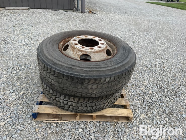 bridgestone-295/75r22.5-tires-&-rims-image-1