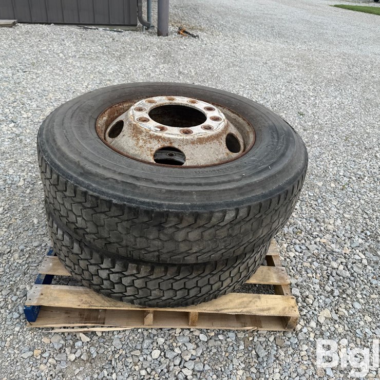 Bridgestone 295/75R22.5 Tires & Rims